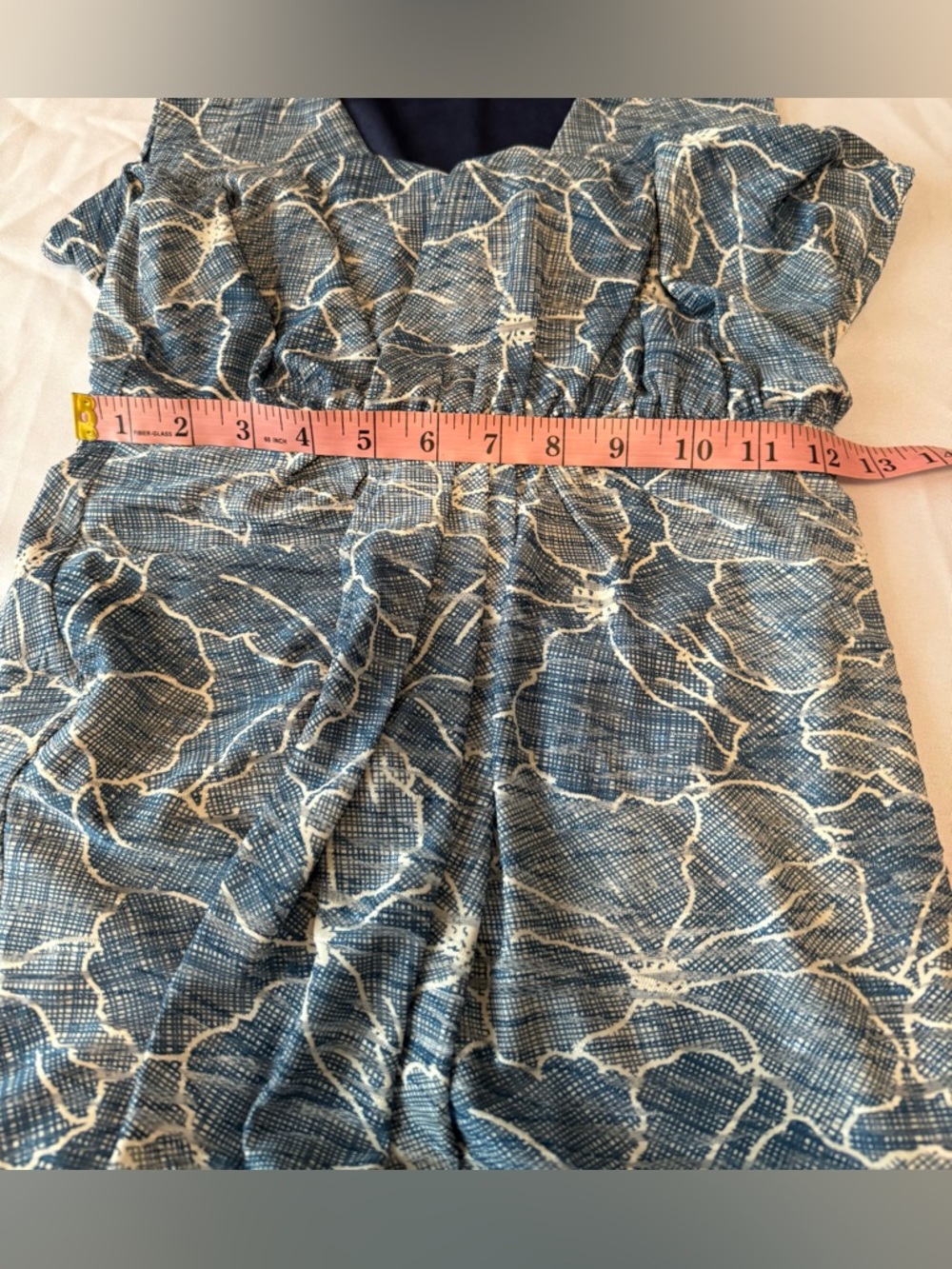 Ramy Brook Blue Floral Sleeveless High-Low Midi Dress - Picture 7 of 8
